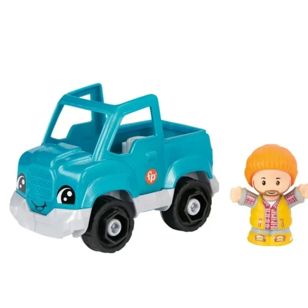 Fisher-Price Teal and Green Vehicle Duo